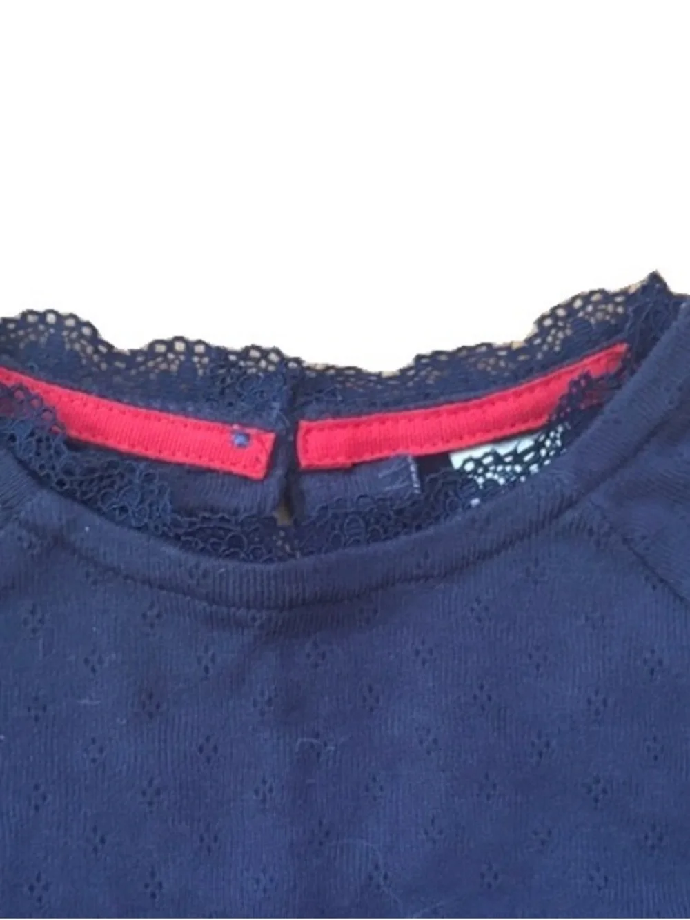Baby B’Gosh Girls Navy Bodysuit & Cream Pants Set - 6 Months